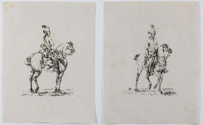 Bild Nr.2: 127-2495 Schlacht der Mohren mit denen Castilianeren.: (Varia, Militaria)