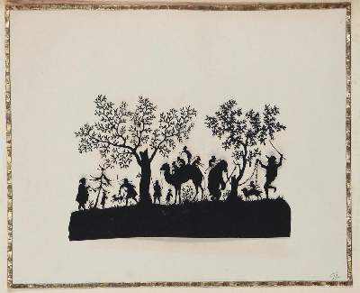 Bild Nr.2: 127-2559 Landschaften: (Varia, Scherenschnitte)