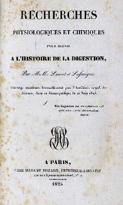 Bild Nr.1: 127-275 Leuret,(F.). u. (J.L.)Lassaigne.: (Aus der Sammlung Professor Dr.Dr.Johannes Büttner Teil 1)