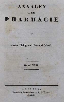 Bild Nr.1: 127-279 Liebig,J.v.: (Aus der Sammlung Professor Dr.Dr.Johannes Büttner Teil 1)