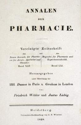 Bild Nr.1: 127-286 Liebig,J.v.: (Aus der Sammlung Professor Dr.Dr.Johannes Büttner Teil 1)