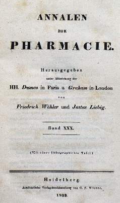 Bild Nr.1: 127-287 Liebig,J.v.: (Aus der Sammlung Professor Dr.Dr.Johannes Büttner Teil 1)