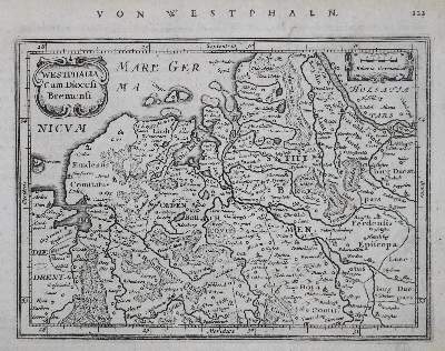 Bild Nr.1: 127-2878 Westphalia cum Diocesi Bremensi.: (Deutschland, Westfalen)