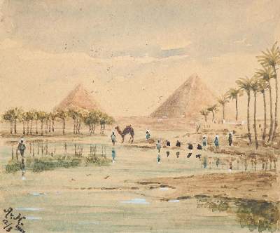 Bild Nr.1: 127-2899 Pyramiden: (Ausland, Ägypten)