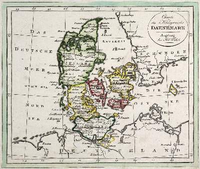Bild Nr.2: 127-2947 Drei Kupferstichkarten.: (Ausland, Dänemark)