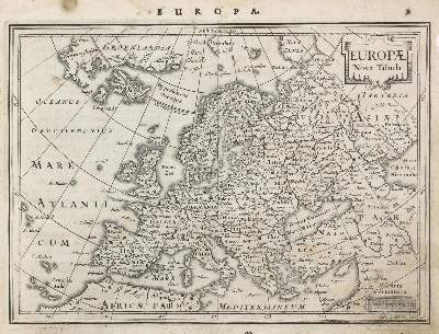 Bild Nr.1: 127-2959 Europae Nova Tabula.: (Ausland, Europa)