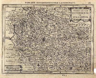 Bild Nr.1: 127-3052 Territorium Bononiense il Bolgnese.: (Ausland, Italien)