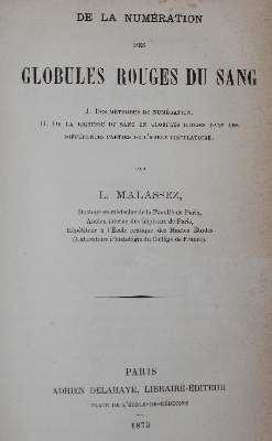 Bild Nr.1: 127-312 Malassez,L.: (Aus der Sammlung Professor Dr.Dr.Johannes Büttner Teil 1)