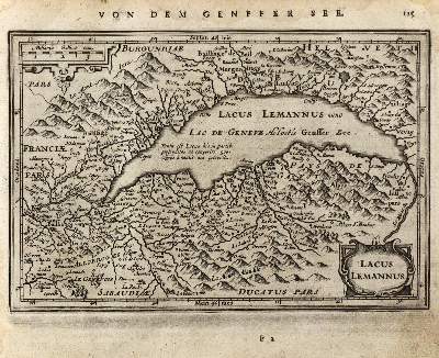 Bild Nr.1: 127-3131 Lacus Lemannus. - Nova Helvetia tabula. - Zurichou.: (Ausland, Schweiz.)