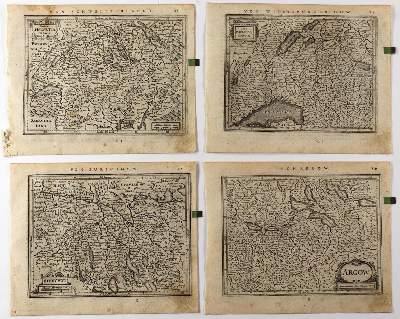 Bild Nr.3: 127-3131 Lacus Lemannus. - Nova Helvetia tabula. - Zurichou.: (Ausland, Schweiz.)