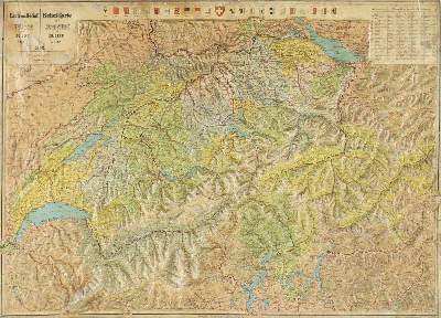 Bild Nr.1: 127-3137 Relief-Karte: (Ausland, Schweiz)