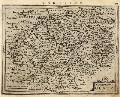 Bild Nr.1: 127-3156 Comitatus Glatz.: (Ausland, Tschechien)