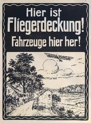 Bild Nr.1: 127-3178 Hier ist Fliegerdeckung!: (Plakate)