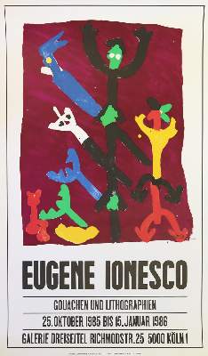 Bild Nr.2: 127-3181 Ionesco, Eugène: (Plakate)