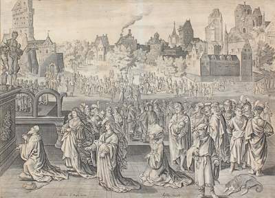 Bild Nr.1: 127-3287 Bruyn, Nicolas de: (Künstlergraphik)
