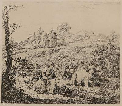 Bild Nr.3: 127-3372 Dujardin, Karel: (Künstlergraphik)