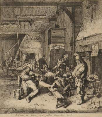 Bild Nr.1: 127-3373 Dusart, Cornelis: (Künstlergraphik)