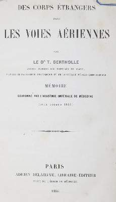 Bild Nr.1: 127-34 Bertholle,T.: (Aus der Sammlung Professor Dr.Dr.Johannes Büttner Teil 1)