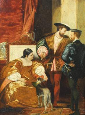 Bild Nr.1: 127-3588 Italienischer Maler: (Künstlergraphik)