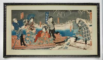 Bild Nr.3: 127-3611 Kunisada, Utagawa: (Künstlergraphik, Japan)