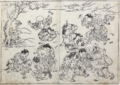 Bild Nr.2: 127-3625 Sukenobu, Nishikawa: (Künstlergraphik, Japan)
