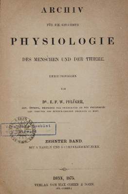 Bild Nr.1: 127-366 Pflüger,E.: (Aus der Sammlung Professor Dr.Dr.Johannes Büttner Teil 1)