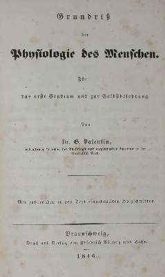 Bild Nr.1: 127-369 Physiologie.: (Aus der Sammlung Professor Dr.Dr.Johannes Büttner Teil 1)