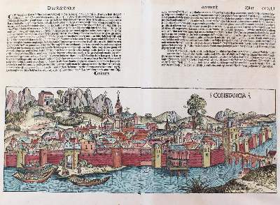 Bild Nr.1: 127-3707 Konstanz.: (Künstlergraphik)
