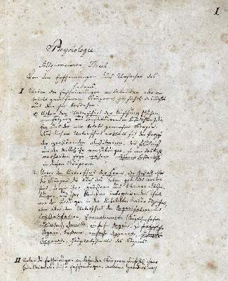 Bild Nr.1: 127-371 Physiologie des Menschen: (Aus der Sammlung Professor Dr.Dr.Johannes Büttner Teil 1)
