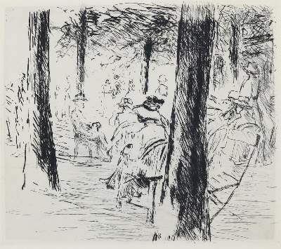 Bild Nr.1: 127-3785 Liebermann, Max: (Künstlergraphik)