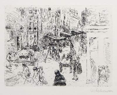 Bild Nr.1: 127-3787 Liebermann, Max: (Künstlergraphik)