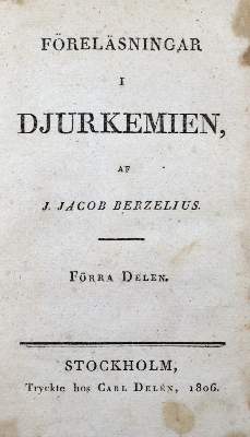 Bild Nr.1: 127-38 Berzelius,J.J.: (Aus der Sammlung Professor Dr.Dr.Johannes Büttner Teil 1)