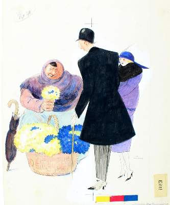 Bild Nr.1: 127-3836 Mauder, Josef: (Künstlergraphik, Meggendorfer-Blätter, Vorzeichnung)