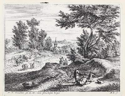 Bild Nr.3: 127-3858 Meulen, Adam Frans van der: (Künstlergraphik)
