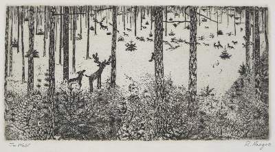 Bild Nr.1: 127-3896 Nägele, Reinhold: (Künstlergraphik)