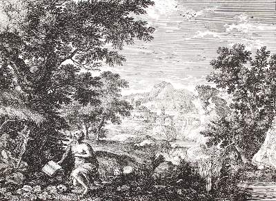 Bild Nr.1: 127-3940 Perelle, Gabriel: (Künstlergraphik)