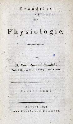 Bild Nr.1: 127-396 Rudolphi,K.A.: (Aus der Sammlung Professor Dr.Dr.Johannes Büttner Teil 1)