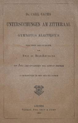 Bild Nr.1: 127-399 Sachs,C.: (Aus der Sammlung Professor Dr.Dr.Johannes Büttner Teil 1)