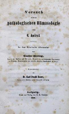Bild Nr.1: 127-4 Andral,G.: (Aus der Sammlung Professor Dr.Dr.Johannes Büttner Teil 1)
