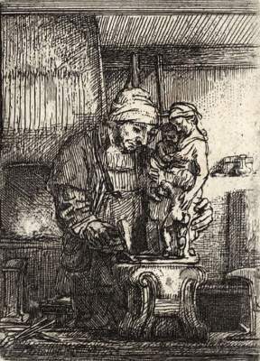 Bild Nr.1: 127-4020 Rembrandt, Harmensz van Rijn: (Künstlergraphik)