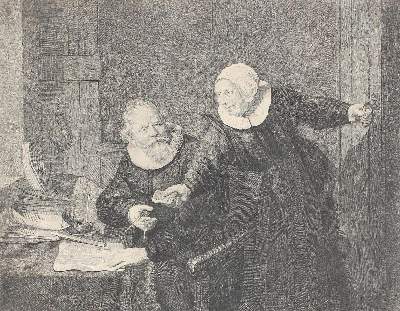 Bild Nr.6: 127-4028 Recueil: (Künstlergraphik, Rembrandt)