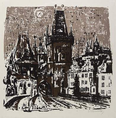 Bild Nr.1: 127-4063 Rückgänge: (Künstlergraphik)