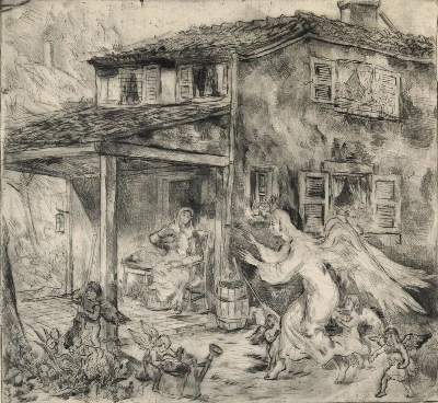 Bild Nr.1: 127-4116 Schubert, Otto: (Künstlergraphik)