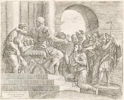 Bild Nr.1: 127-4127 Scultori, Diana gen. Mantovana: (Künstlergraphik)