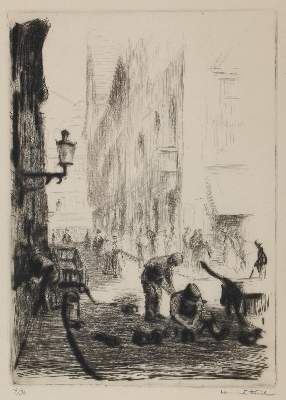 Bild Nr.1: 127-4211 Thiel, Johannes: (Künstlergraphik)