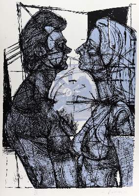 Bild Nr.4: 127-4325 Wallner, Arnulf: (Künstlergraphik)