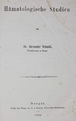 Bild Nr.1: 127-435 Schmidt,A.: (Aus der Sammlung Professor Dr.Dr.Johannes Büttner Teil 1)