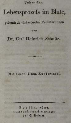 Bild Nr.1: 127-438 Schultz,C.H.: (Aus der Sammlung Professor Dr.Dr.Johannes Büttner Teil 1)