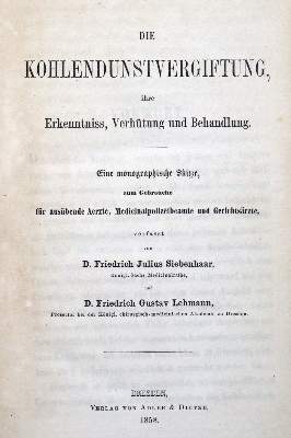 Bild Nr.1: 127-446 Siebenhaar,F.J. u. F.G.Lehmann.: (Aus der Sammlung Professor Dr.Dr.Johannes Büttner Teil 1)