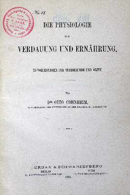 Bild Nr.3: 127-485 Verdauung.: (Aus der Sammlung Professor Dr.Dr.Johannes Büttner Teil 1)